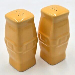 Longaberger Pottery Woven Traditions Salt & Pepper Shakers